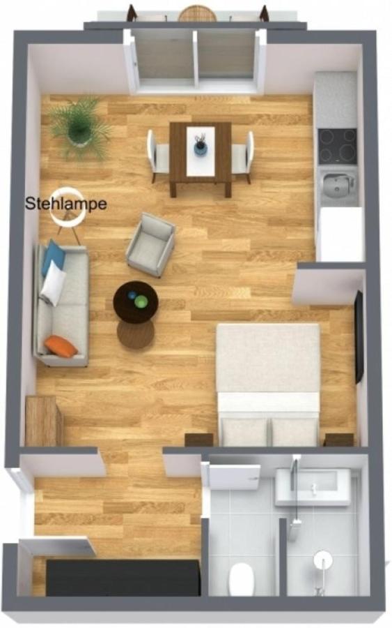4Hafenzeiten - Ferienwohnung Nie 3 Moeve Timmendorfer Strand Eksteriør bilde